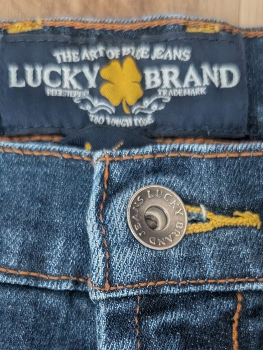 Lucky Brand Sweet N Crop Women's Blue Jeans Size 2/26 EUC! Worn once